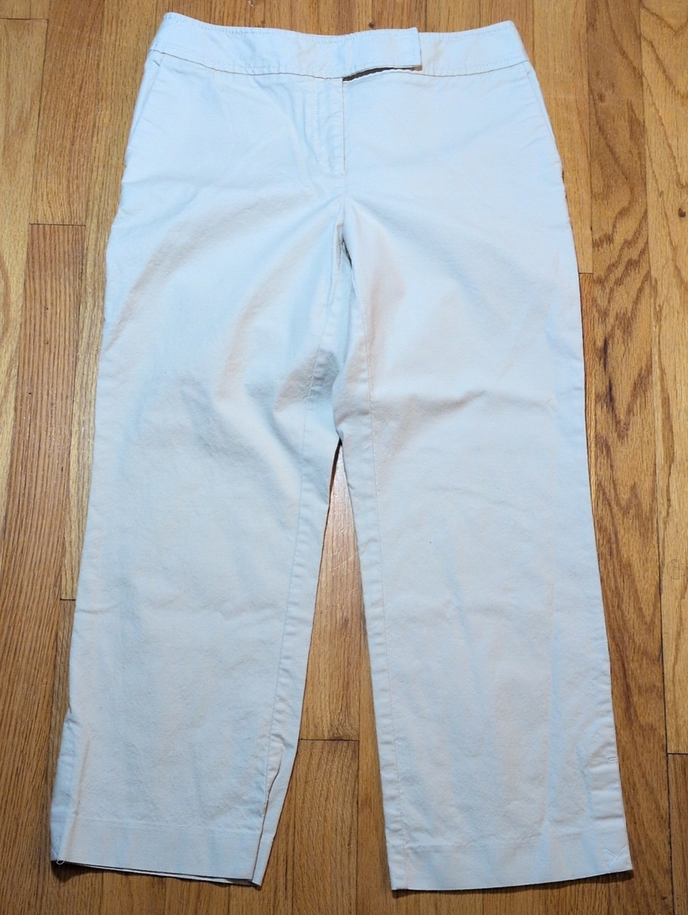 Ann Taylor women's Beige Pants adjustable waist size 6